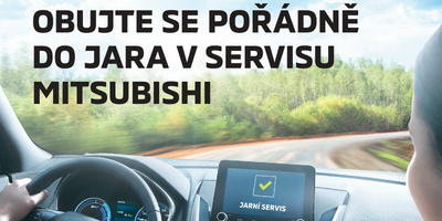 Mitsubishi jarní servis!