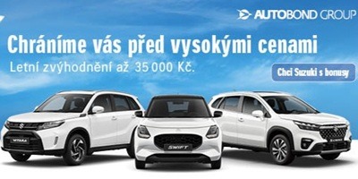 Pořiďte si nové Suzuki s letním bonusem