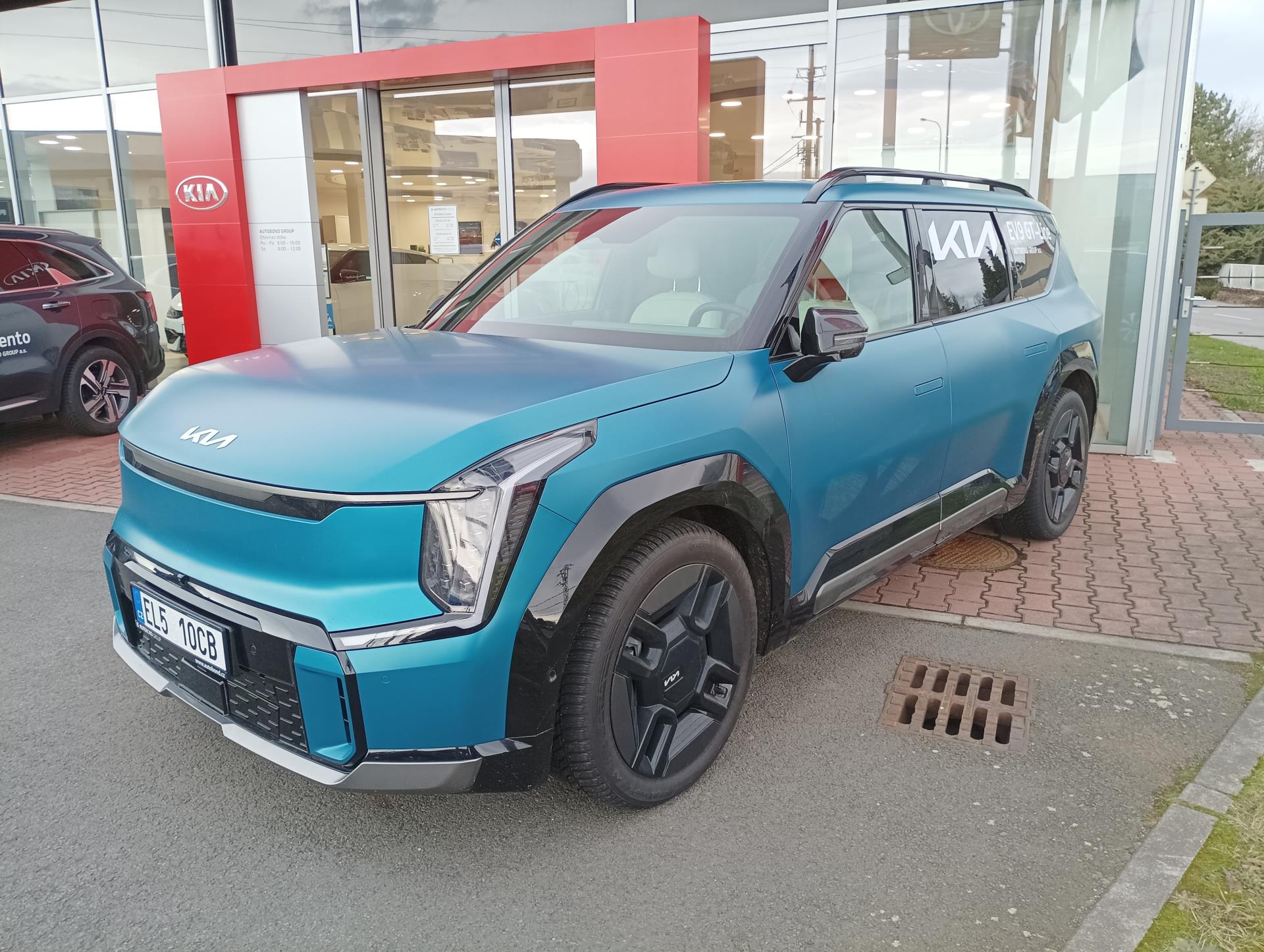 KIA EV9 4×4 GT-line PNS 180°sedadla