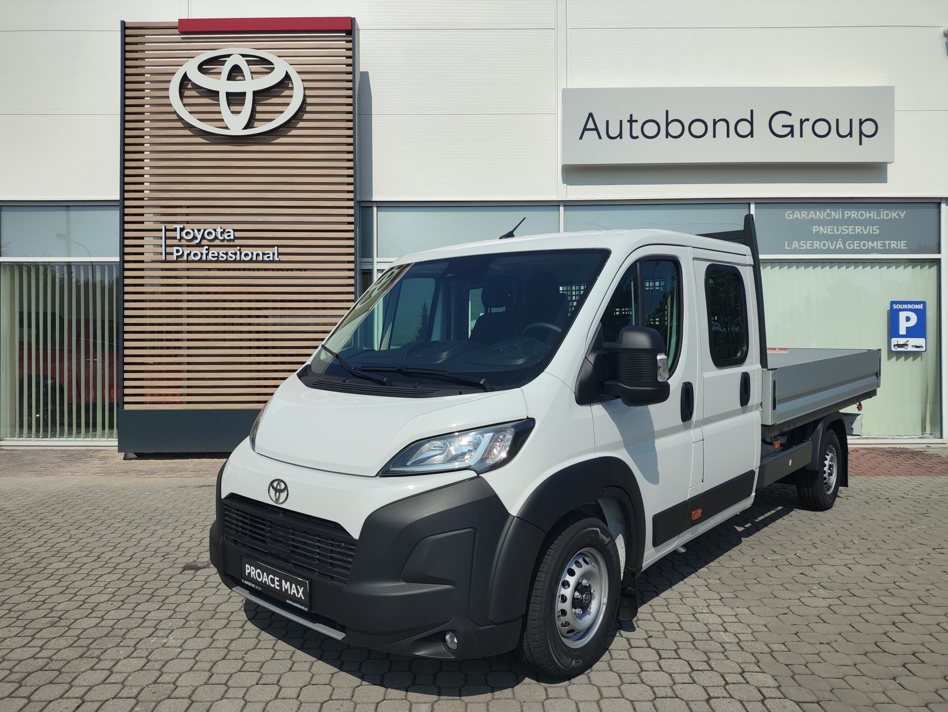 Toyota Proace Max 2.2D 6MT CrewCab 7s valník L3H1