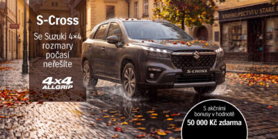 Vitara a S-Cross: bonusy 50 000 Kč zdarma