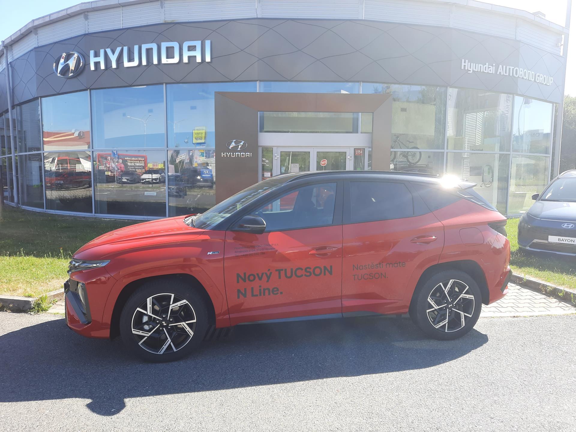 Hyundai Tucson 1.6 T-GDi 180k GO Czech N Line! 4×4 DCT