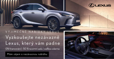 Lexus ve výjimečné nabídce do konce října